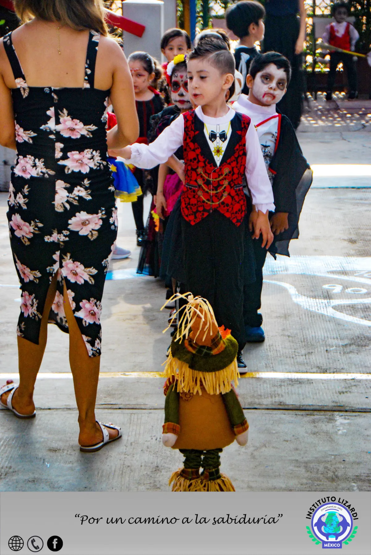 Día de muertos y halloween Instituto Lizardi